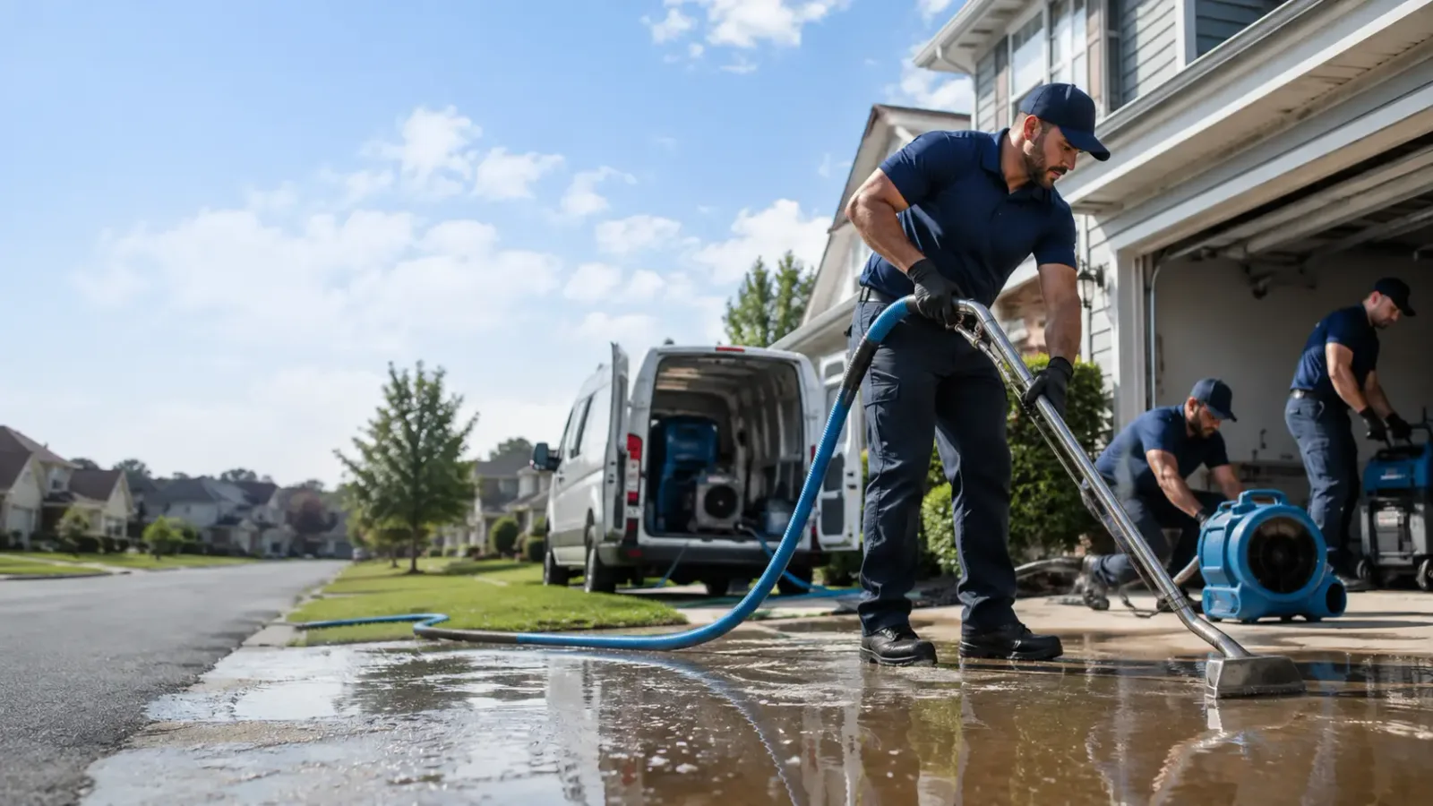 Flood Damage Restoration in Hanscom Afb, MA